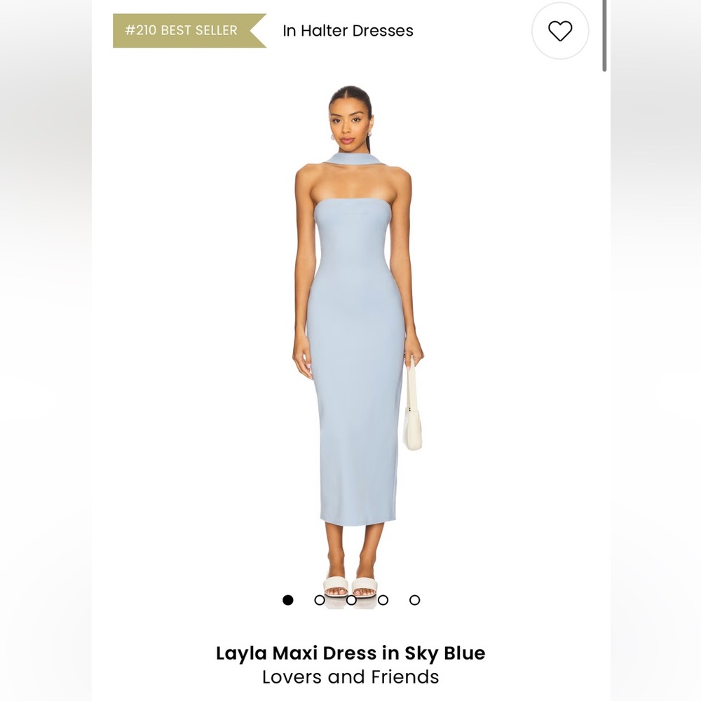 Lovers + Friends Light Blue Dress